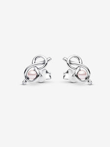 Pandora Infinity Knot Stud Earring