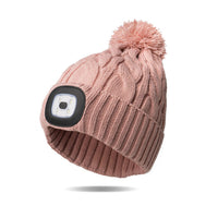 Night Scope Adult Knit Pom Night Scope LED Beanie
