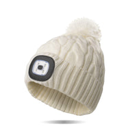 Night Scope Adult Knit Pom Night Scope LED Beanie
