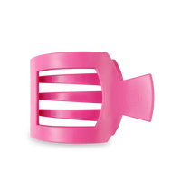 Teleties Paradise Pink Flat Square Hair Clip