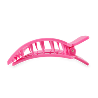 Teleties Paradise Pink Flat Square Hair Clip