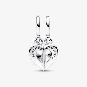 Pandora Splittable Mother & Daughter Dangle Charm