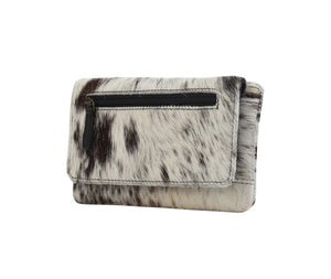 Cookie Crunch Leather Hairon Wallet