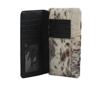 Cookie Crunch Leather Hairon Wallet
