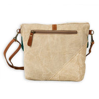 Myra Burlander Patch Teal Small Crossbody Bag