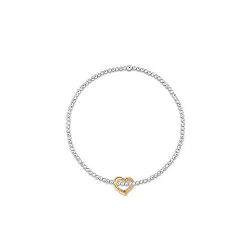 enewton Extends Classic Bead Bracelet 2.5mm (Mixed Metal) - Love Charm