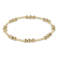 Enewton Dignity Joy Pattern 4mm Bead  Bracelet - Gold