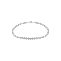 enewton  STERLING Beaded Bliss Bracelet - Pearl - 2mm