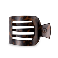 Teleties Tortoise Flat Square Clip
