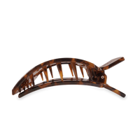 Teleties Tortoise Flat Square Clip