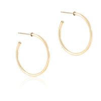 enewton Round Gold 2mm Post Hoop Earrings
