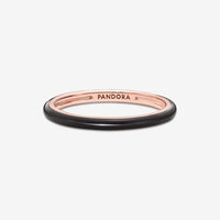 FINAL SALE Pandora ME Black Enamel Ring
