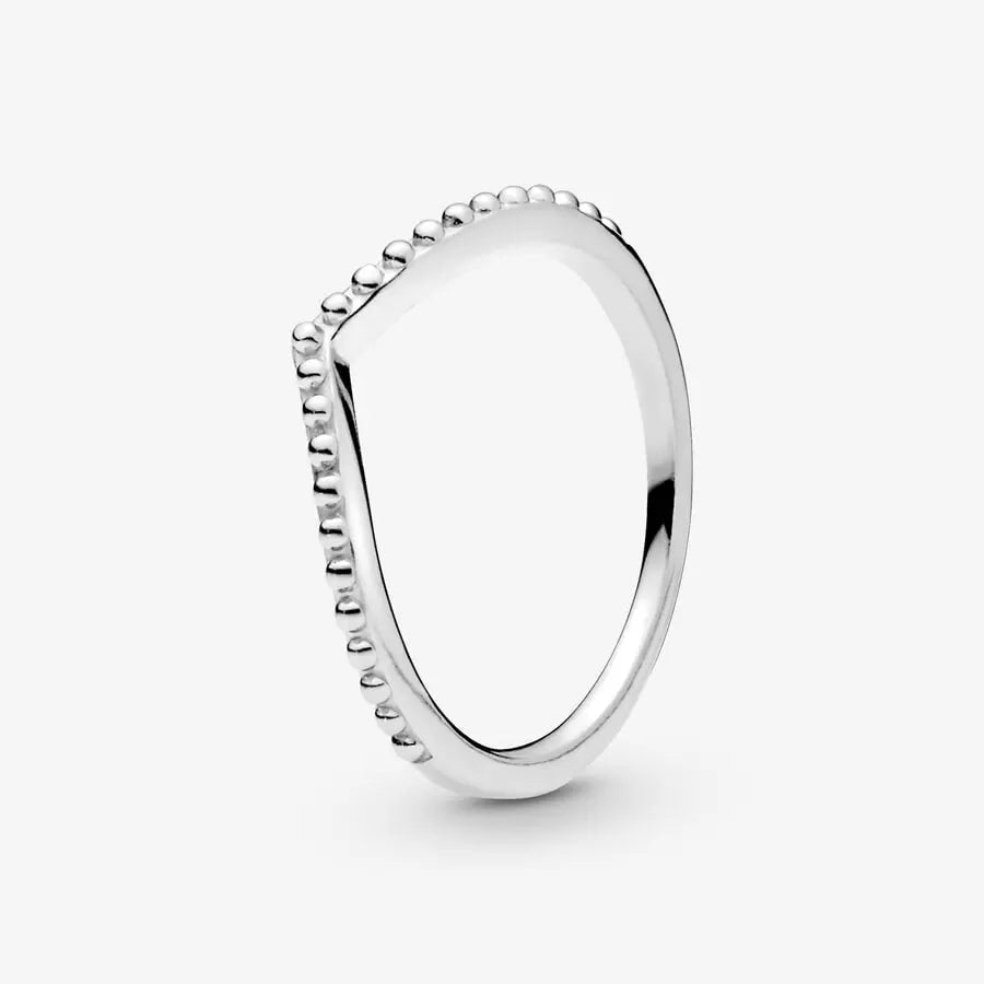 FINAL SALE Pandora Wishbone silver ring