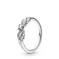 FINAL SALE Pandora Sparkling Angel Wings Ring
