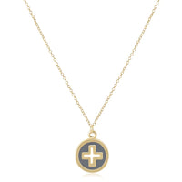 Enewton Signature Gold Disc Cross 16" Necklace Collection
