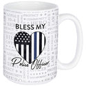 Bless My Police Officer Boxed Mug