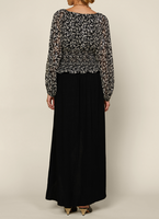 Twisted Front Maxi Skirt
