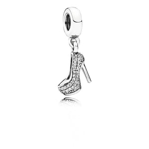FINAL SALE Pandora Pavé Stiletto Shoe Dangle Charm