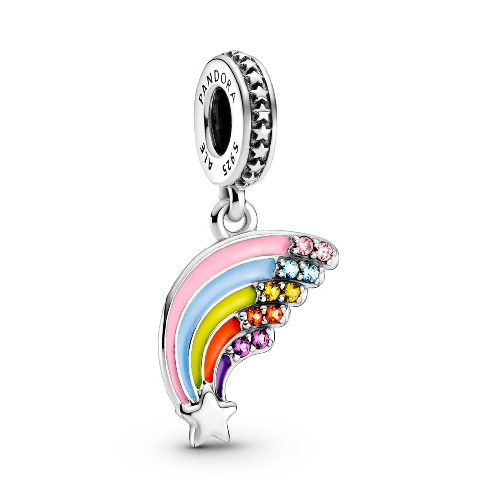 FINAL SALE Pandora Colorful Rainbow Dangle Charm