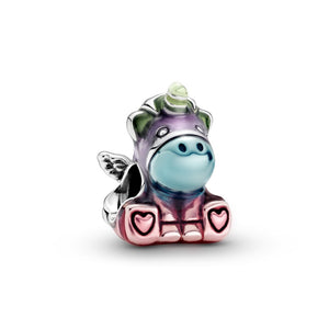 Pandora Colorful Rainbow Bruno the Unicorn Charm