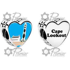 Cape Lookout Lighthouse Pandora Charm