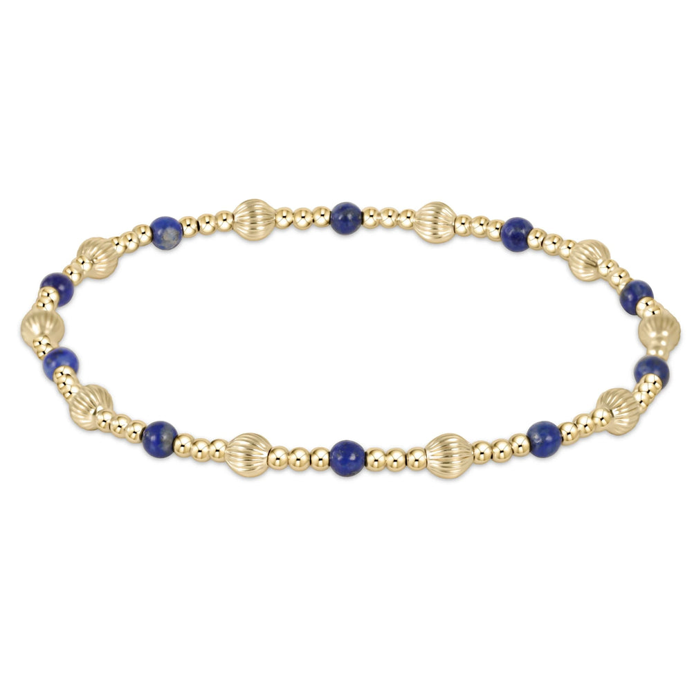 Enewton Dignity Sincerity Pattern 4mm Bead Bracelet with Gemstone
