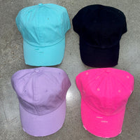 Distressed Baseball Cap
