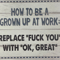 SASSY/SPICY Wooden Plaque