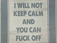 SASSY/SPICY Wooden Plaque
