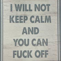 SASSY/SPICY Wooden Plaque