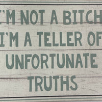 SASSY/SPICY Wooden Plaque