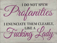 SASSY/SPICY Wooden Plaque
