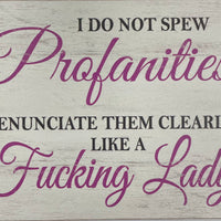 SASSY/SPICY Wooden Plaque