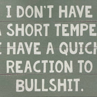 SASSY/SPICY Wooden Plaque