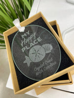 Glass Oval Ornament-Local
