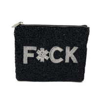 Beaded Zipper Coin Pouch