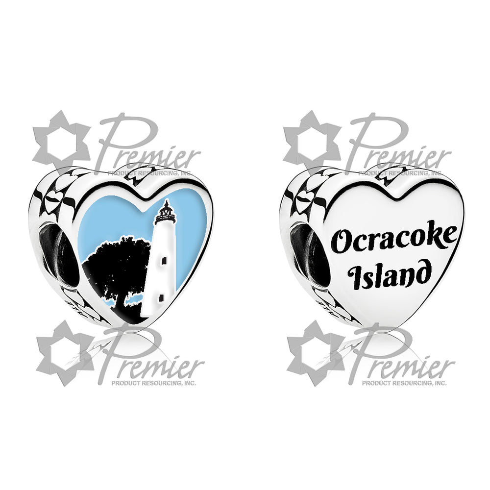 Ocracoke Island Lighthouse Pandora Charm