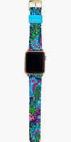 Lilly Pulitzer Silicone Apple Watch Band
