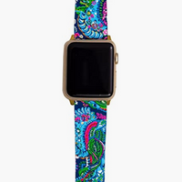 Lilly Pulitzer Silicone Apple Watch Band