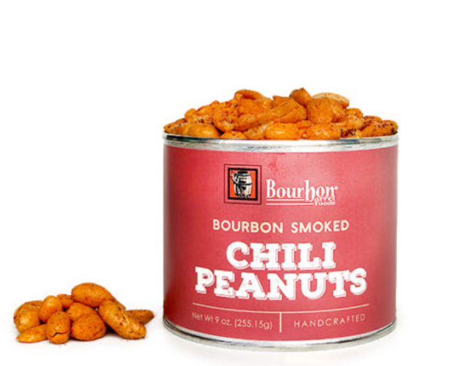 Bourbon Smoked Chili Peanuts