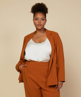 Toffee Scarlett Welt Pocket Blazer
