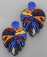Leaf Bead Earrings
