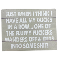 SASSY/SPICY Wooden Plaque
