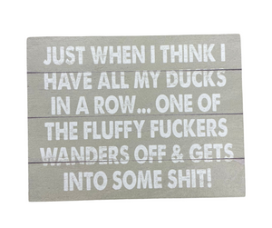 SASSY/SPICY Wooden Plaque