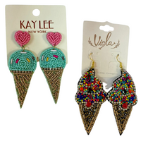 Ice Cream Cone Earrings