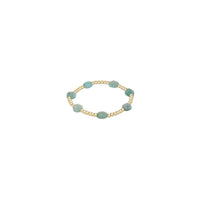 Enewton Admire Gold 3mm Bead Bracelet with Gemstone
