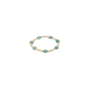 Enewton Admire Gold 3mm Bead Bracelet with Gemstone