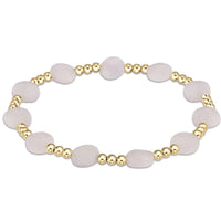 Enewton Admire Gold 3mm Bead Bracelet with Gemstone
