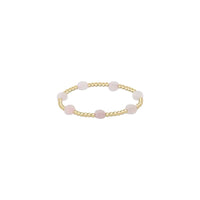 Enewton Admire Gold 3mm Bead Bracelet with Gemstone
