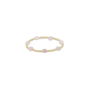 Enewton Admire Gold 3mm Bead Bracelet with Gemstone